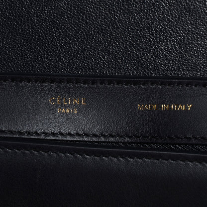 Celine Python and Suede Small Tri-Color Trapeze Blue Brown Black 6 of 10