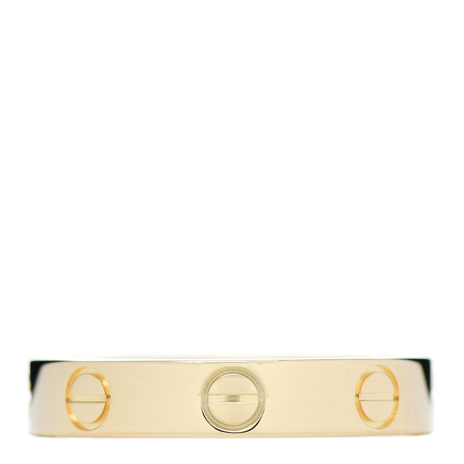 Cartier 18K Yellow Gold 3.5mm LOVE Wedding Band Ring 52 6 3 of 4