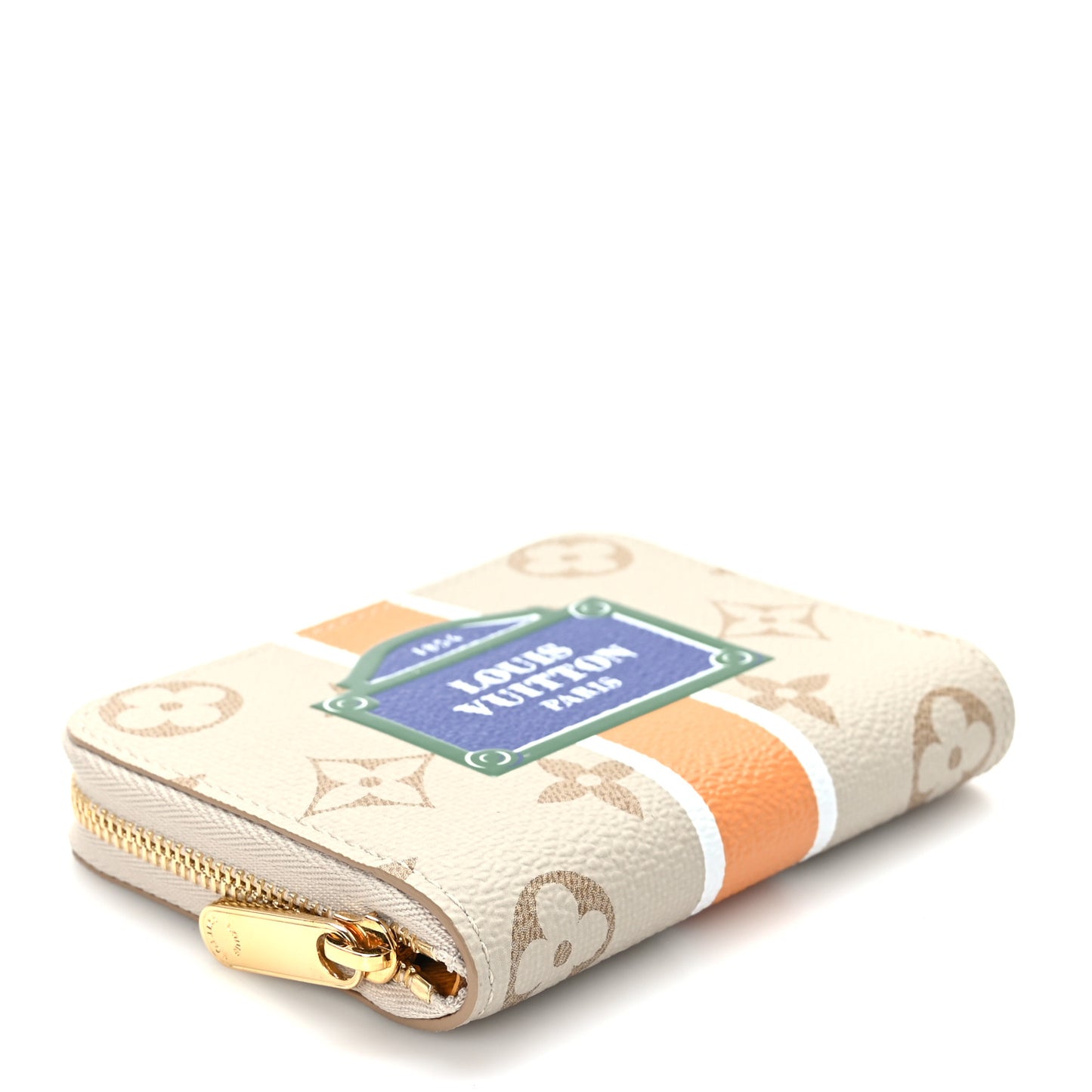 Monopaname Zippy Coin Purse Beige Ocher