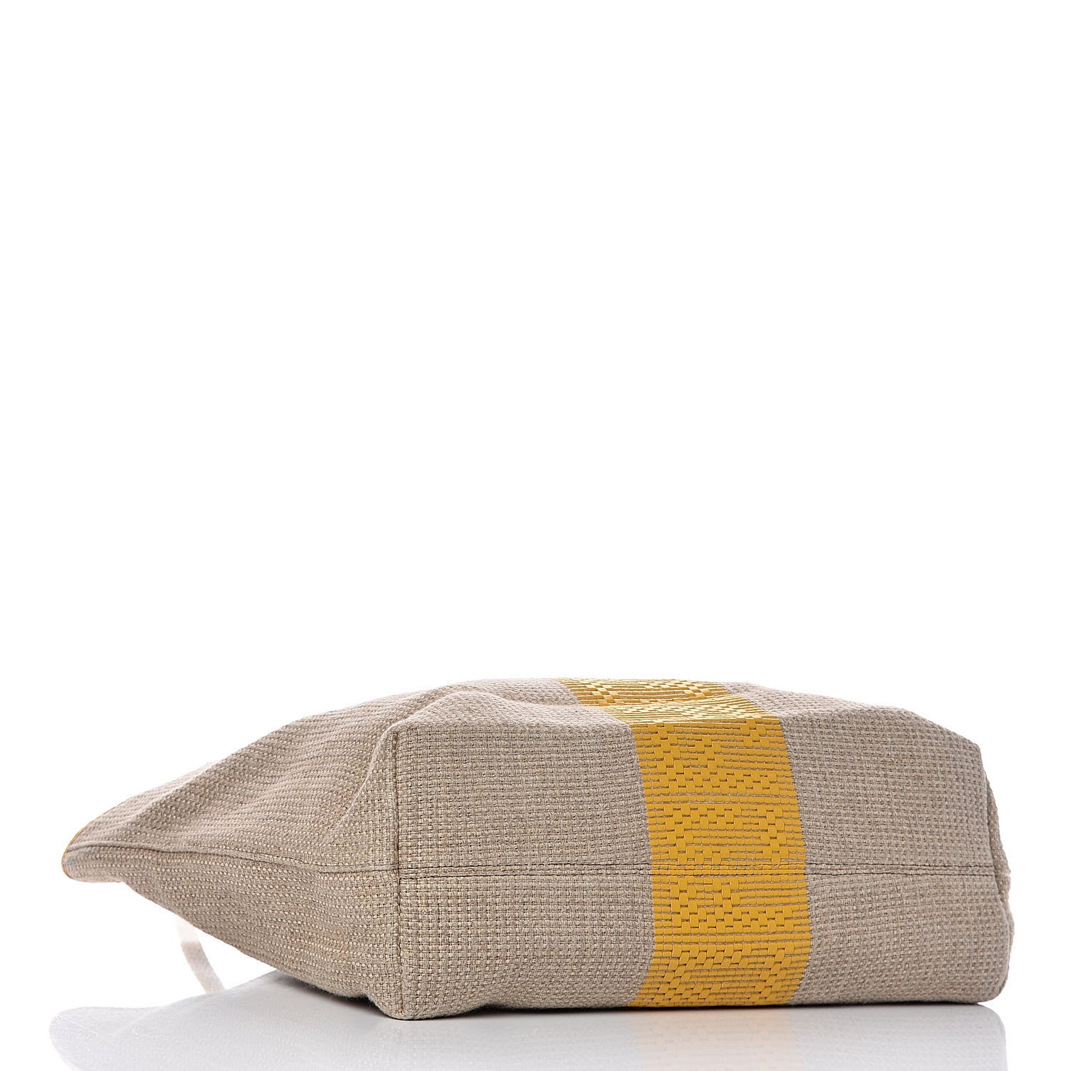 Fendi Woven Straw Raffia Roll Tote 4 of 11