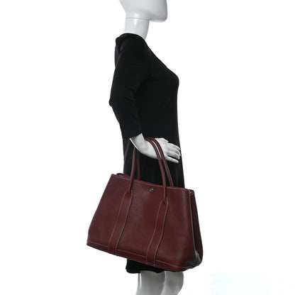 Hermes Negonda Garden Party Tote 36 MM Rouge H 2 of 10