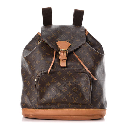 Louis Vuitton Monogram Montsouris GM Backpack 1 of 15