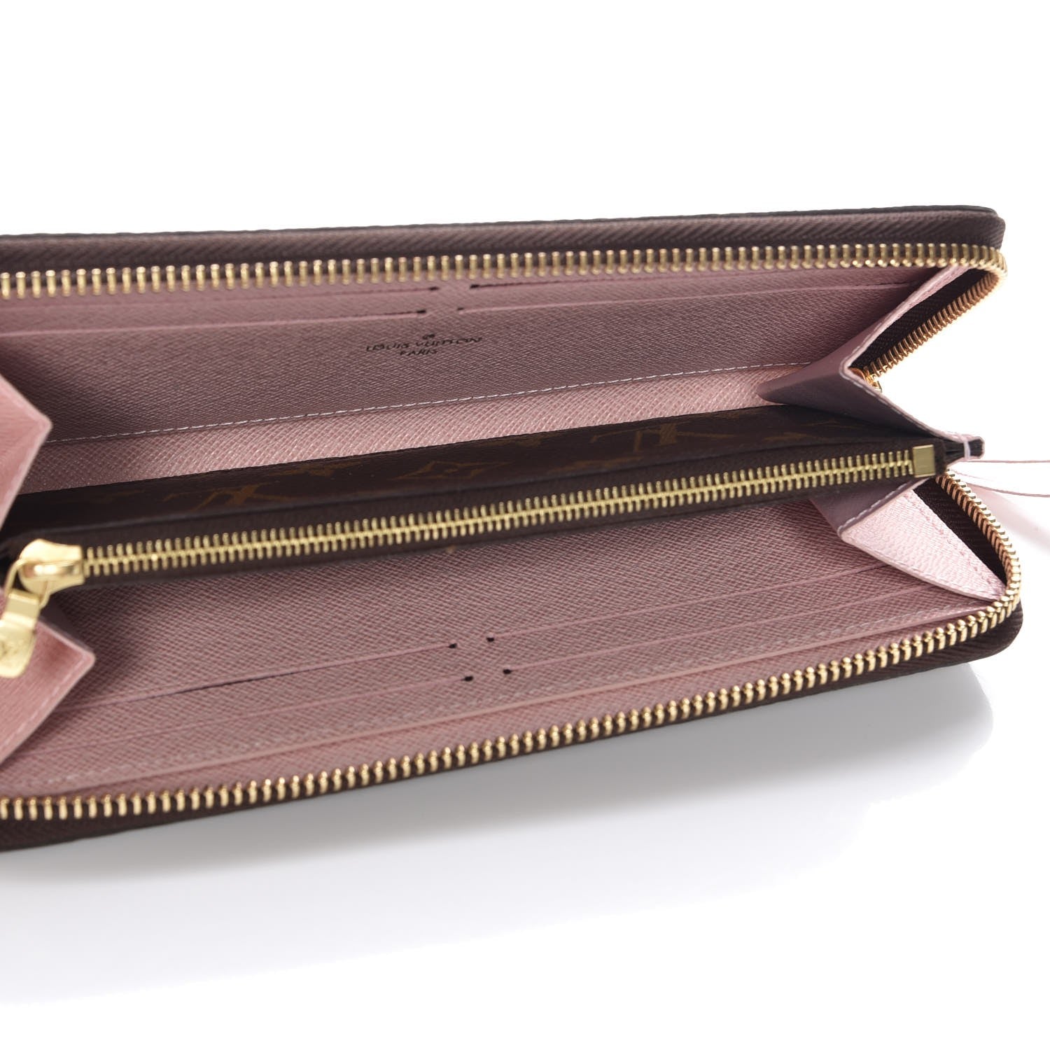 Louis Vuitton Monogram Clemence Wallet Rose Ballerine 5 of 8