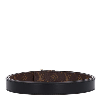 Louis Vuitton Calfskin Monogram 20mm LV Iconic Reversible Belt 85 34 Black 4 of 8
