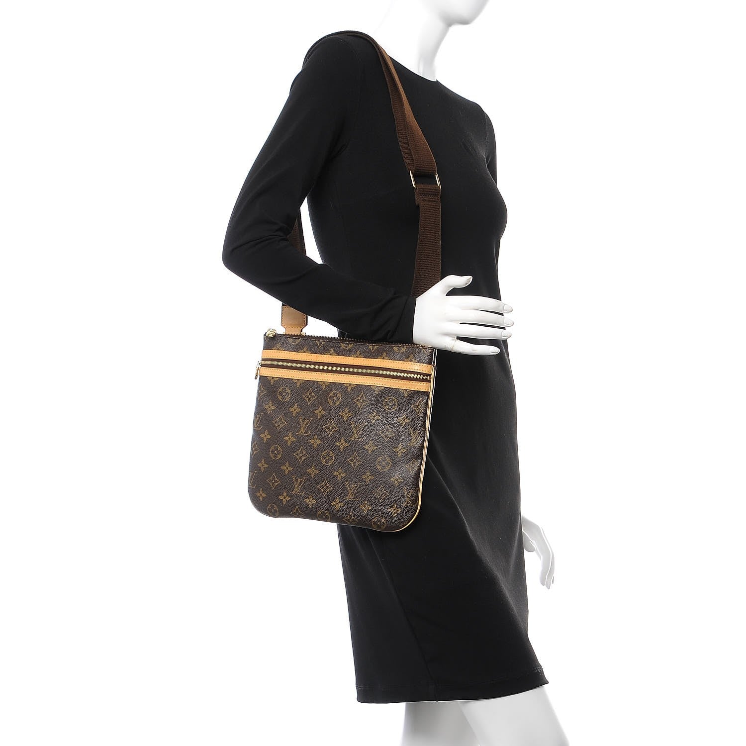 Louis Vuitton Monogram Bosphore Pochette 2 of 7