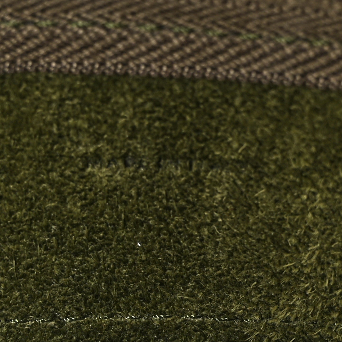 Grained Calfskin Nano Belt Bag Army Green