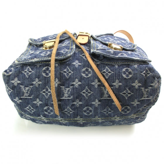 Louis Vuitton Denim Sac a Dos Backpack GM 4 of 10