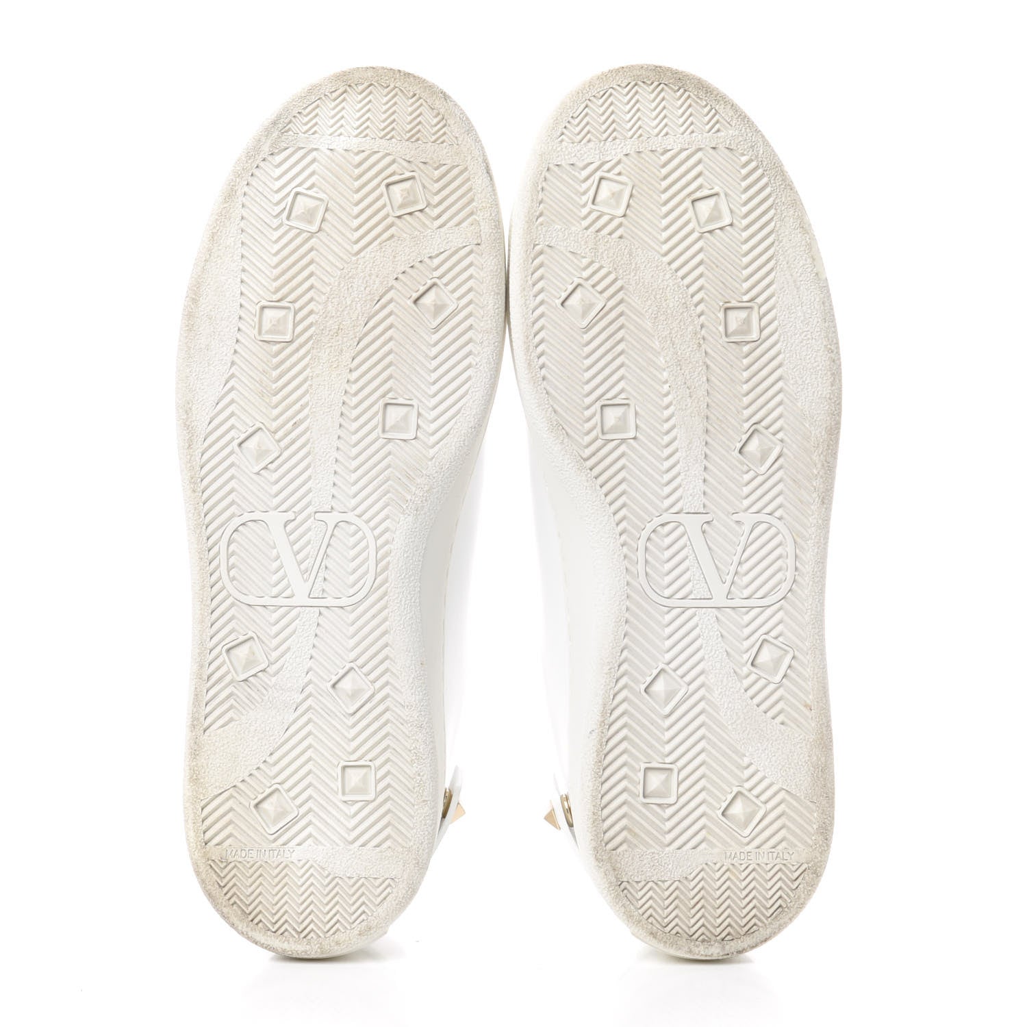 Valentino Garavani Calfskin Womens Backnet Sneakers 37.5 White 6 of 10