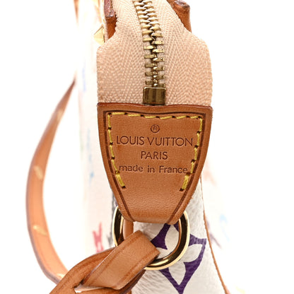 Louis Vuitton Monogram Multicolor Pochette Accessories White 7 of 11