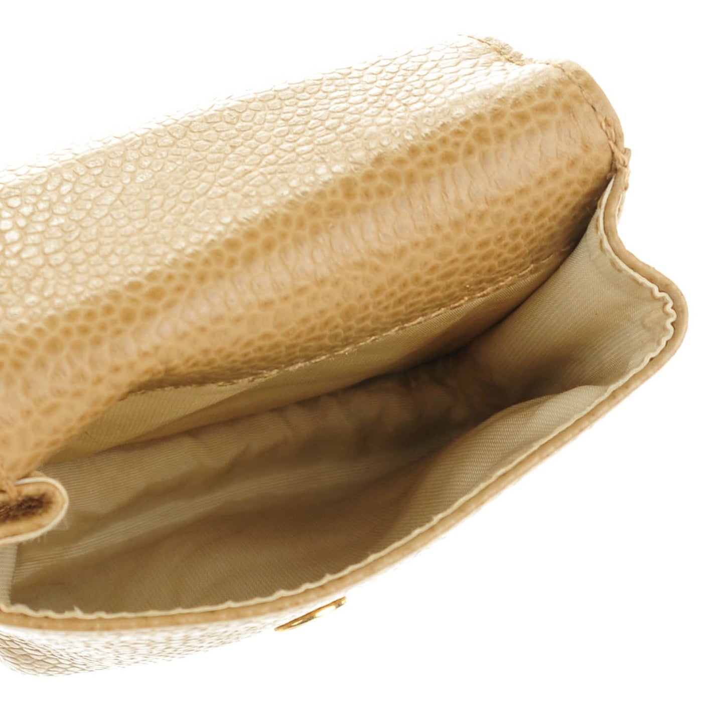 Caviar CC Cigarette Case Beige