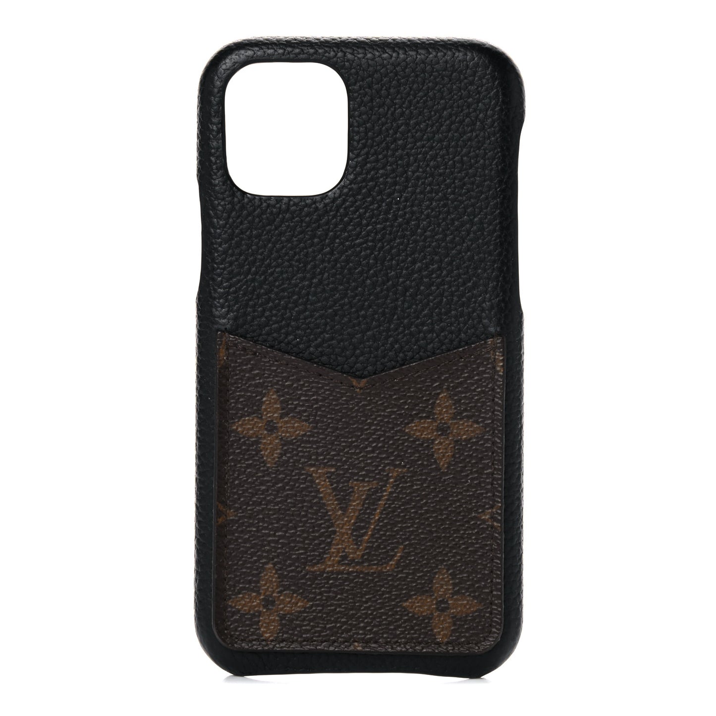 Monogram iPhone 11 Pro Bumper Black