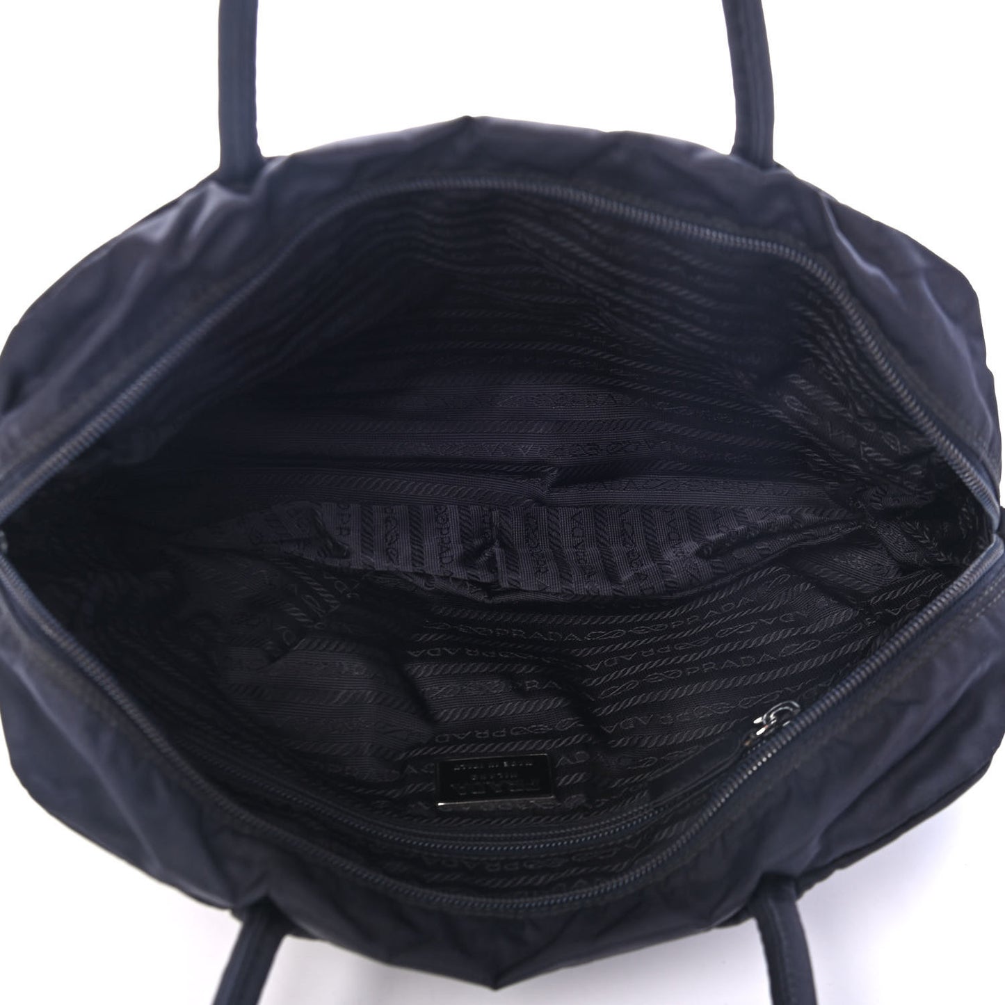 Tessuto Nylon Bowler Black