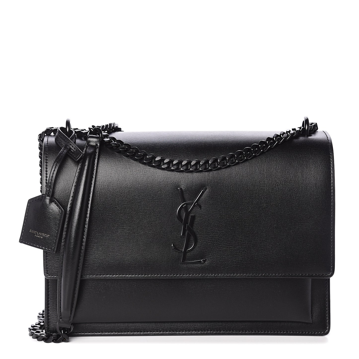 Calfskin Large Monogram Sunset Black