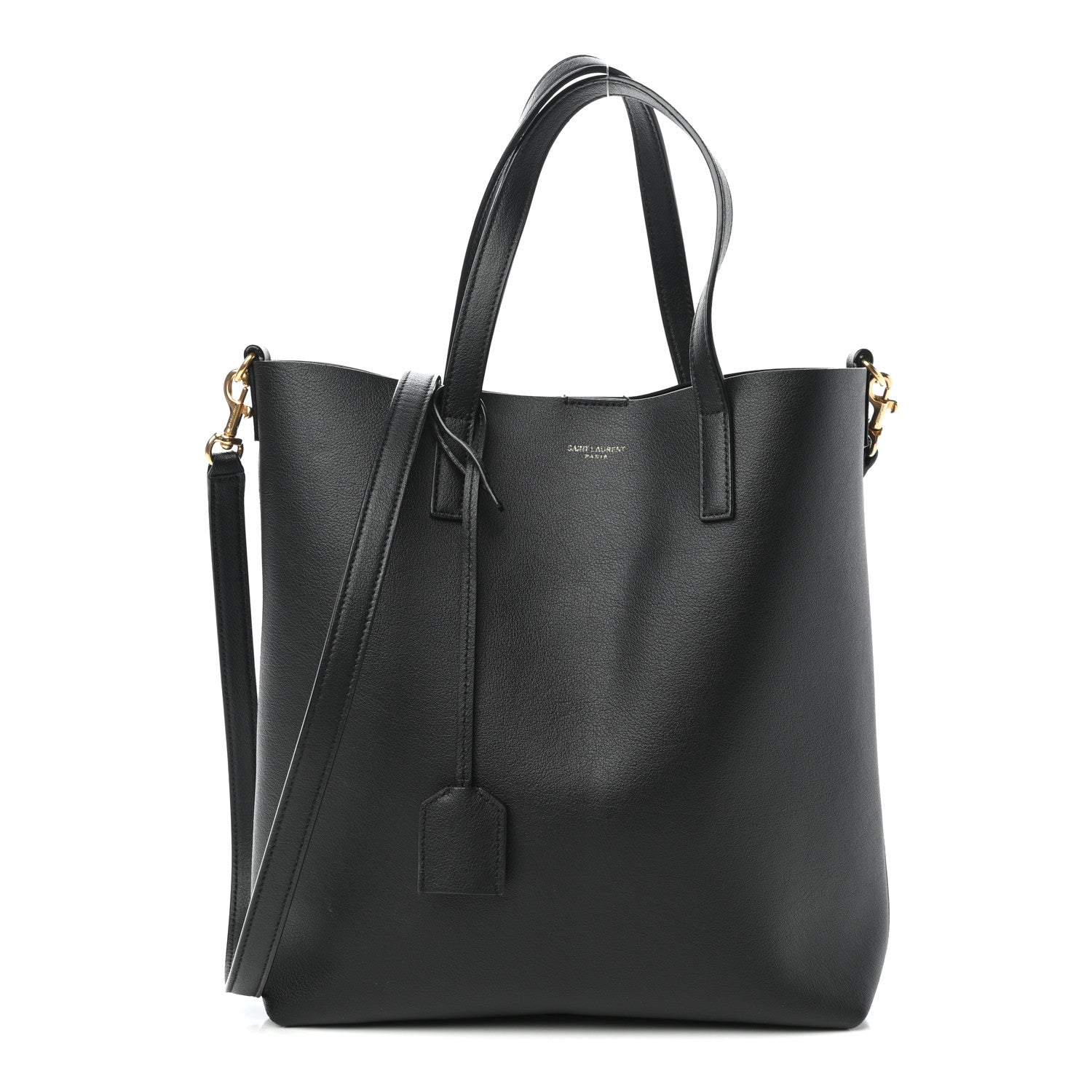 Saint Laurent Calfskin Toy Shopping Tote Black 1 of 9