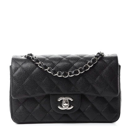 Chanel Caviar Quilted Mini Rectangular Flap Black 1 of 12