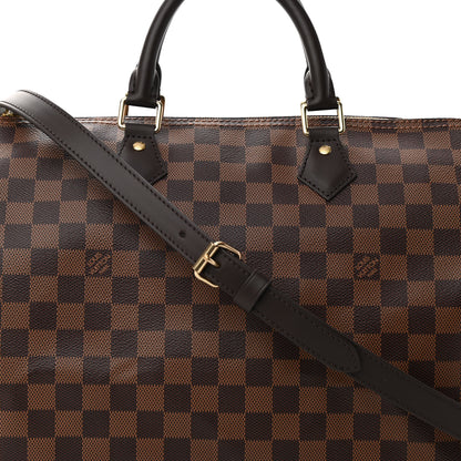 Louis Vuitton Damier Ebene Speedy Bandouliere 35 7 of 10