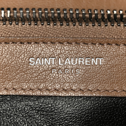 Saint Laurent Sheepskin Matelasse Chevron Monogram Large College Bag Fard 5 of 11
