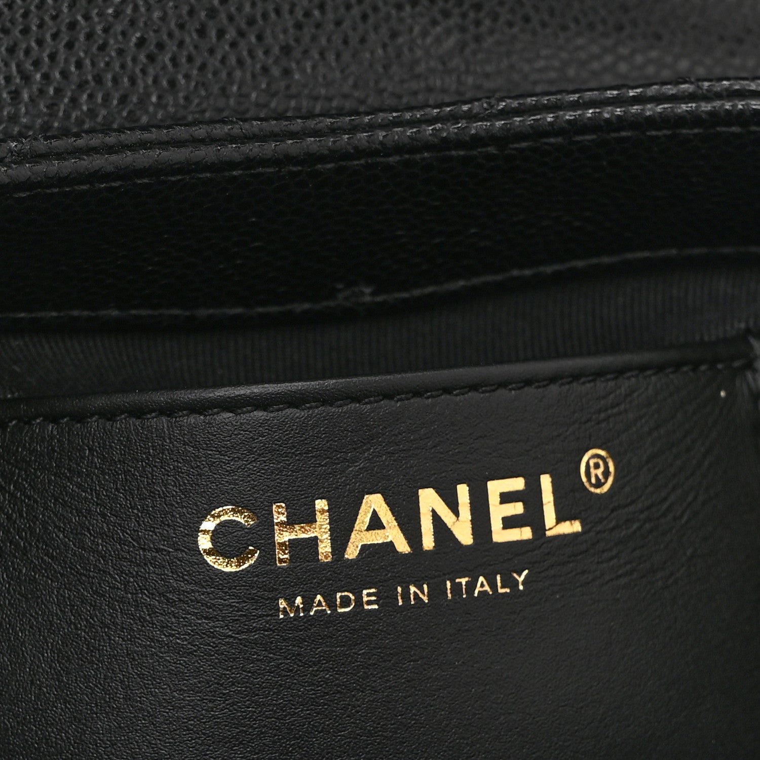 Chanel Caviar Quilted Mini Messenger Flap Black 6 of 10