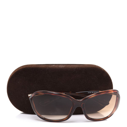 Tom Ford Jennifer Sunglasses TF8 Tortoise 8 of 8