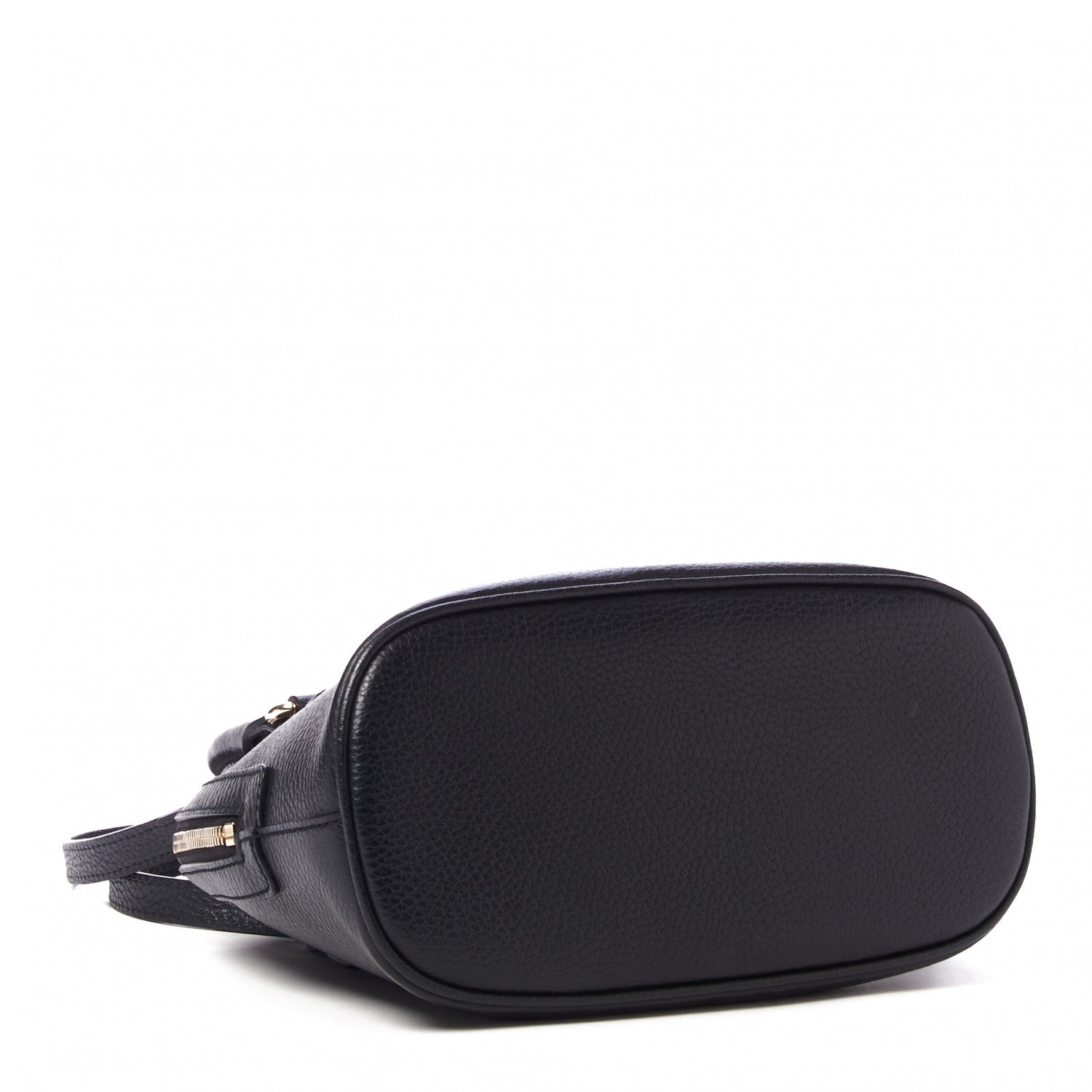 Gucci Dollar Calfskin Small GG Charm Dome Bag Black 3 of 8