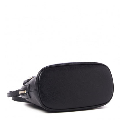 Gucci Dollar Calfskin Small GG Charm Dome Bag Black 3 of 8