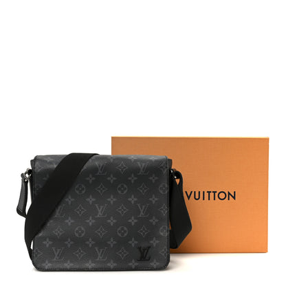 Louis Vuitton Monogram Eclipse District PM Black 11 of 11