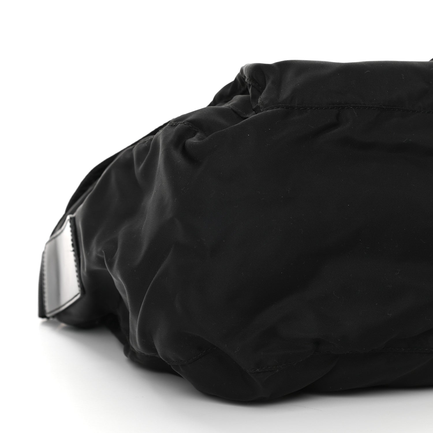 Prada Nylon Vela Messenger Bag Black 8 of 12