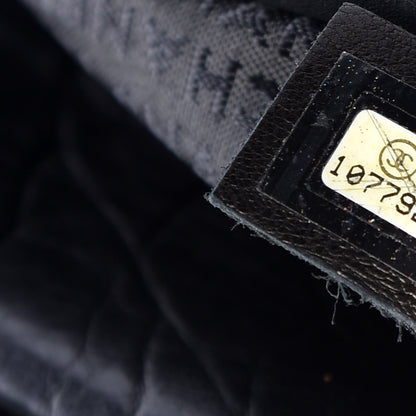Chanel Distressed Lambskin Lady Braid Flap Tote Black 9 of 10