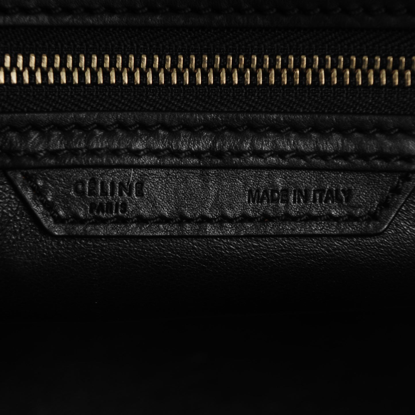 Smooth Calfskin Micro Luggage Black