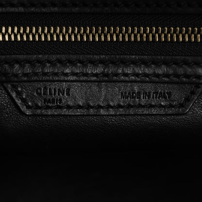 Celine Smooth Calfskin Micro Luggage Black 7 of 9