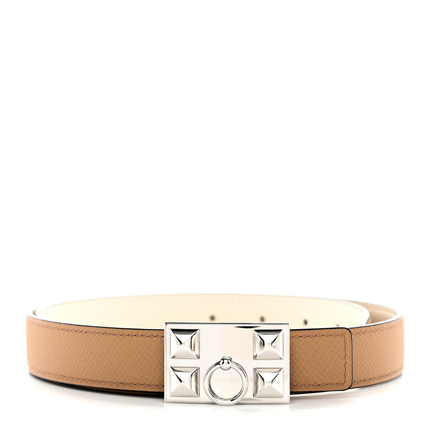 Epsom Swift 24mm Collier De Chien CDC Belt 80 32 Nata Gold