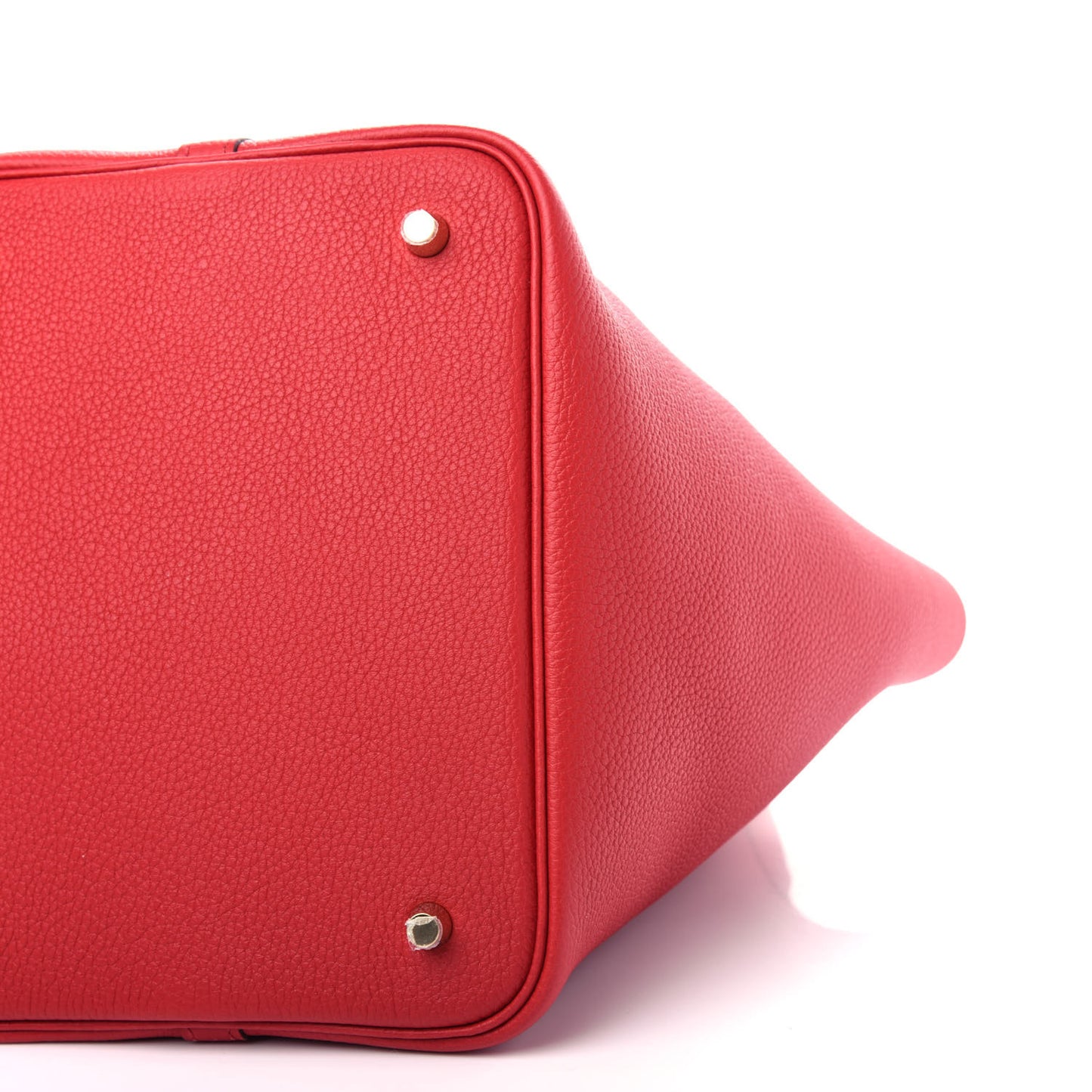 Taurillon Clemence Picotin Lock 22 MM Rouge De Coeur