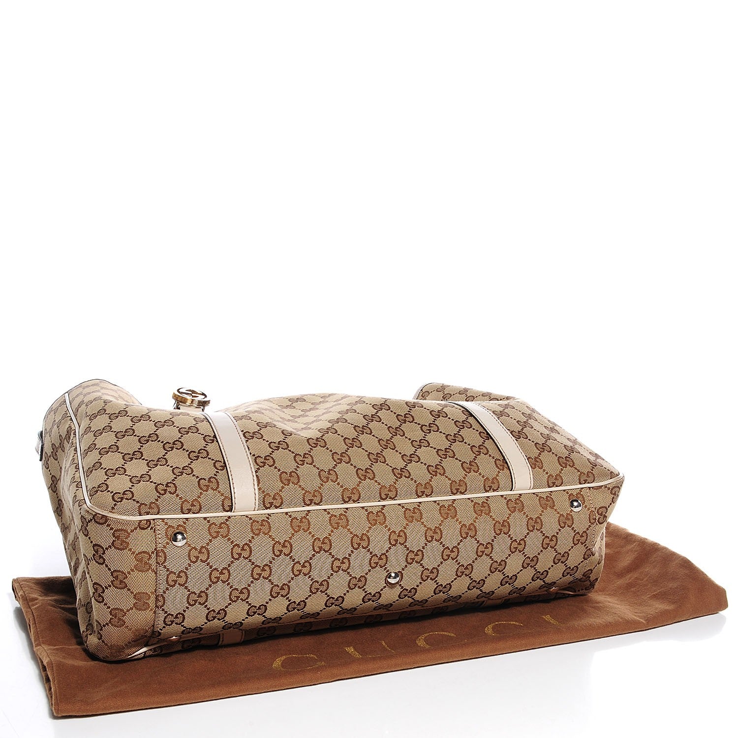 Gucci Monogram Large GG Twins Tote Off White 4 of 9