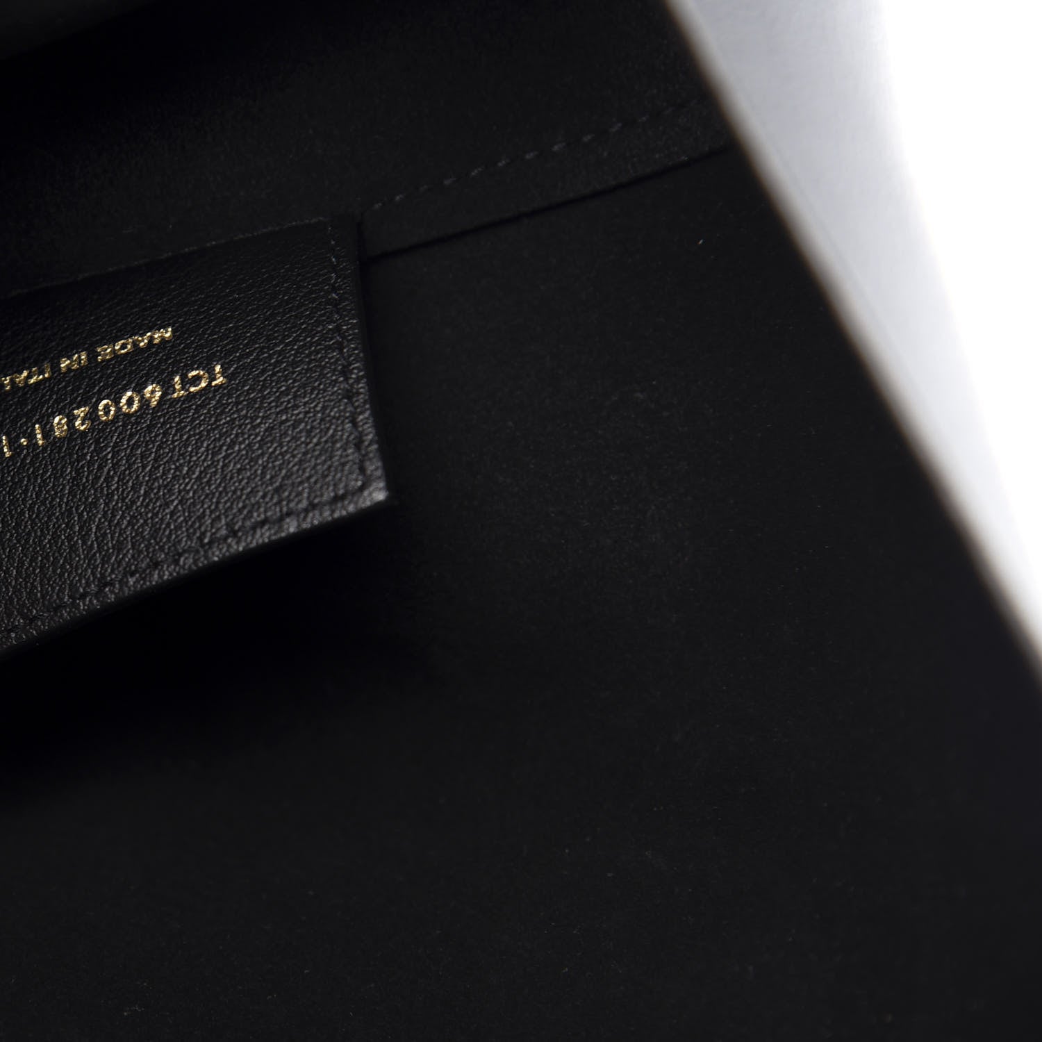 Saint Laurent Calfskin Large Shopping Tote Black 8 of 14