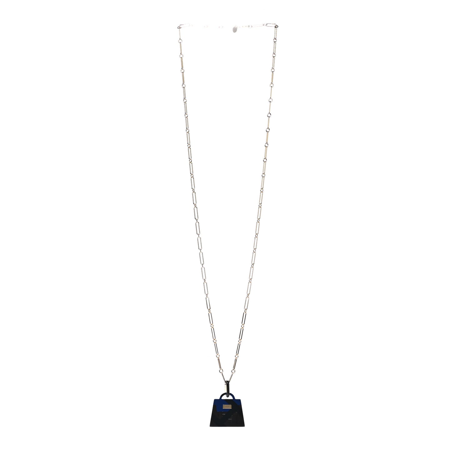 Permabrass Buffalo Horn Large Amulette Kelly Pendant Necklace