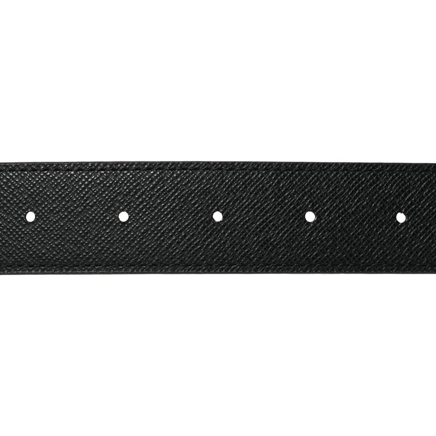 Louis Vuitton Calfskin Monogram 30mm LV Initiales Reversible Belt 90 36 Black 4 of 6