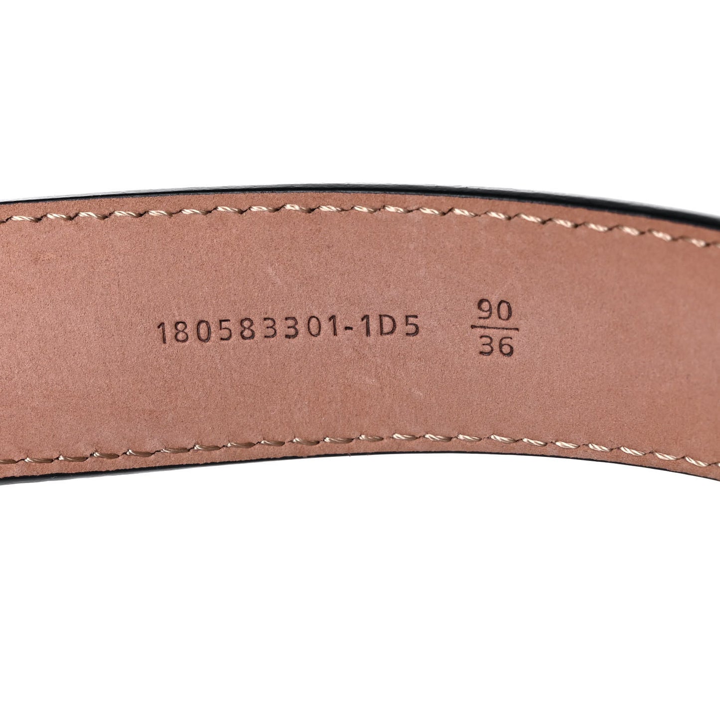 Vitello Dolce Belt 90 36 Black