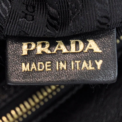 Prada Nappa Leather Gaufre Tote Nero Black 10 of 11