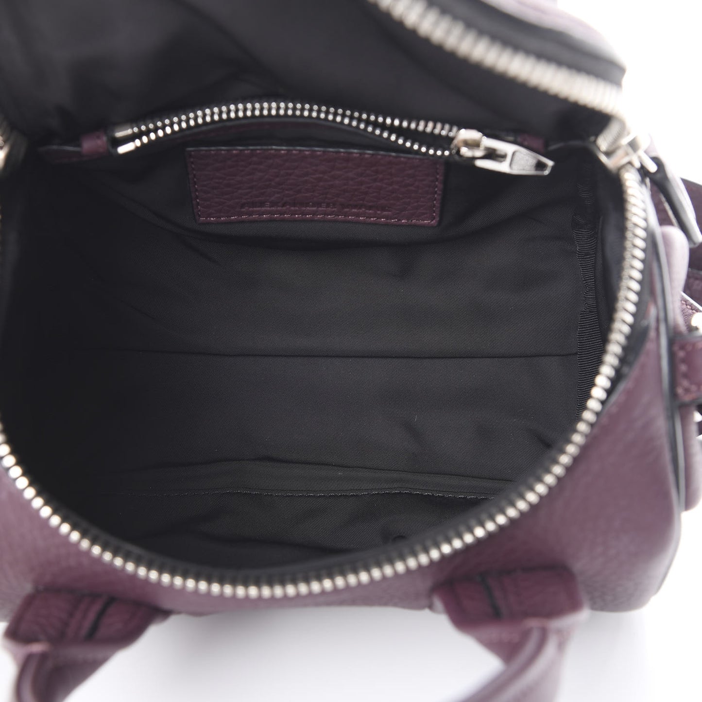 Pebbled Calfskin Mini Rockie Matte Oxblood