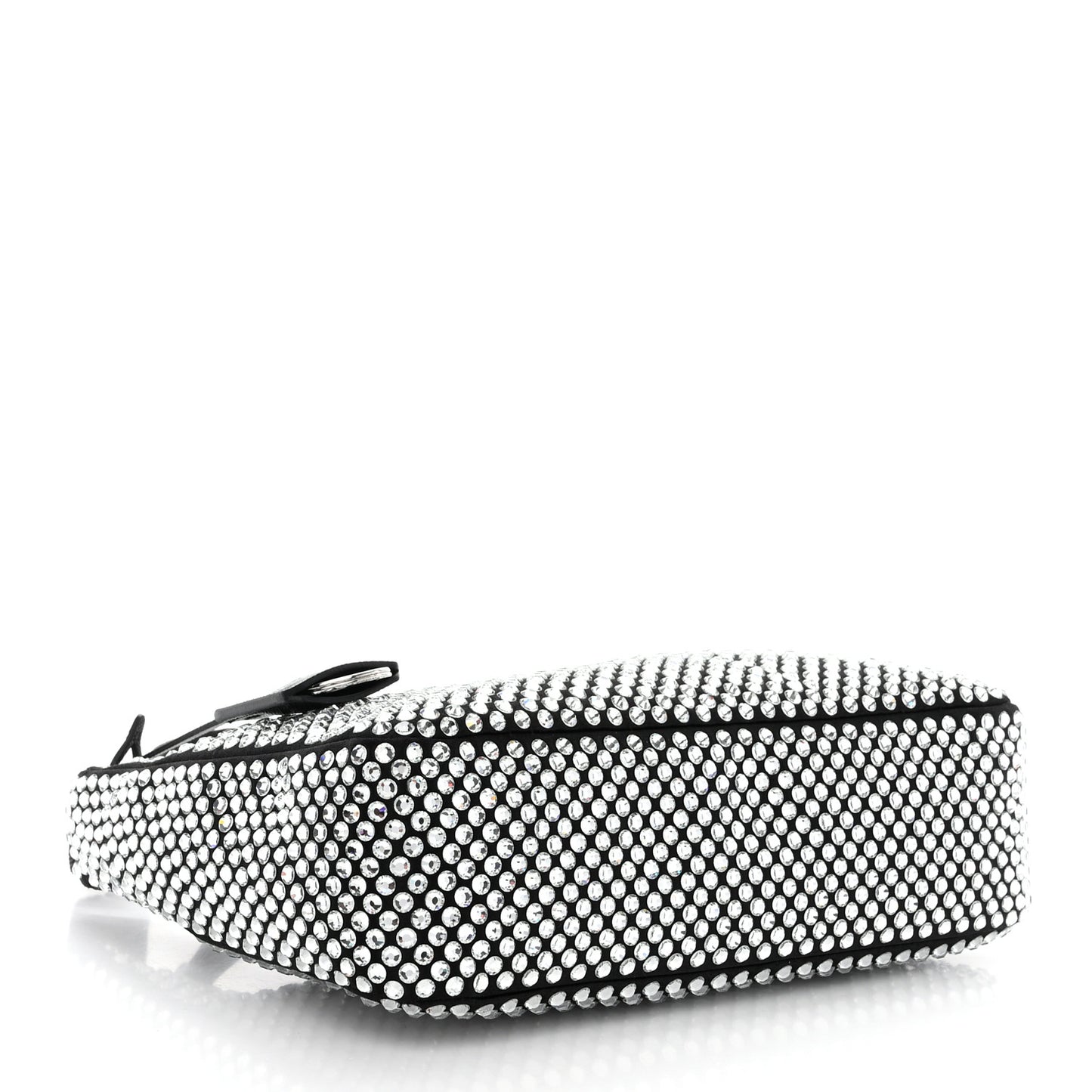 Satin Crystal Mini Re-Edition 2000 Bag Cristal