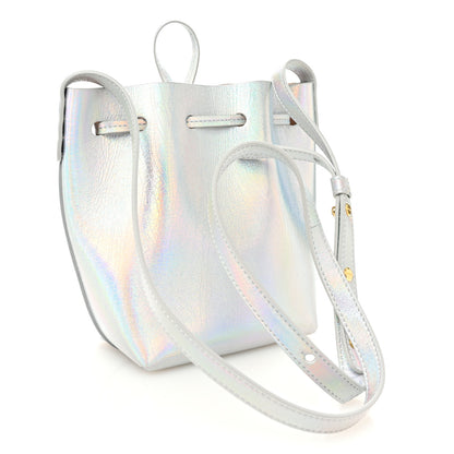Mansur Gavriel Iridescent Calfskin Mini Mini Bucket Bag Iride 3 of 9