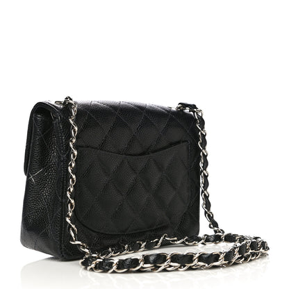 Chanel Caviar Quilted Mini Square Flap Black 3 of 12