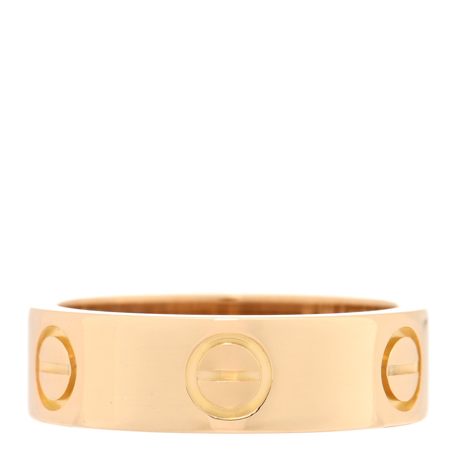 Cartier 18K Yellow Gold 5.5mm LOVE Ring 50 5.5 3 of 4