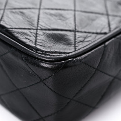 Chanel Lambskin Quilted CC Tassel Camera Case Black 11 of 13
