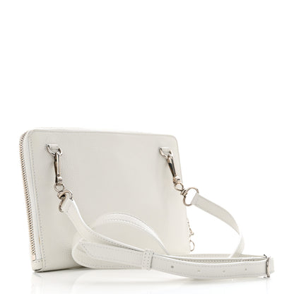 Balenciaga Classic Silver Hardware Reporter Crossbody White 2 of 11