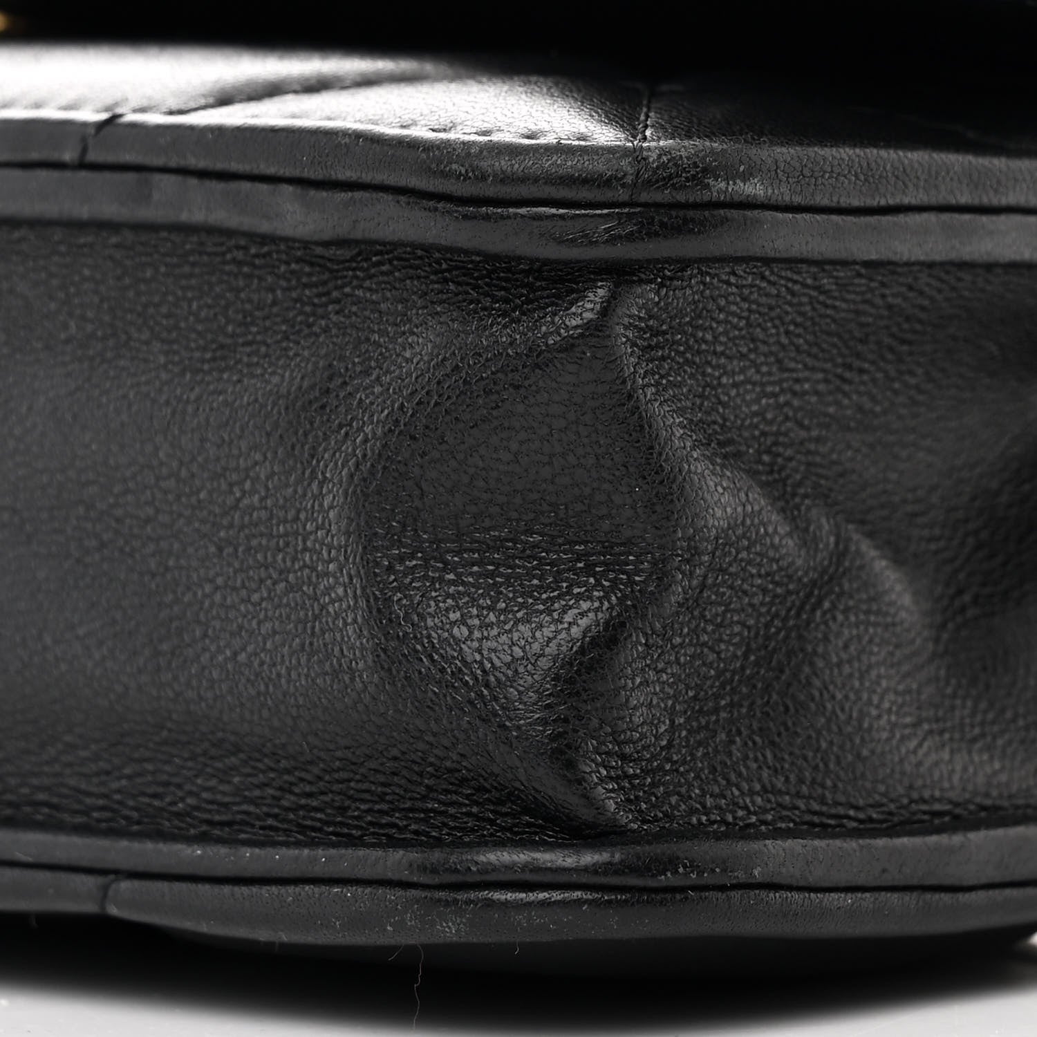 Chanel Lambskin Quilted Chanel 19 Wallet On Chain WOC Black 11 of 14