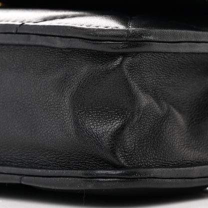 Chanel Lambskin Quilted Chanel 19 Wallet On Chain WOC Black 11 of 14