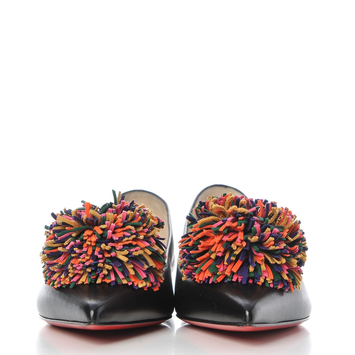 Shiny Nappa Konstantina Flats 36 Black