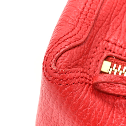 3.1 Phillip Lim Textured Calfskin Mini Pashli Satchel Red 16 of 18