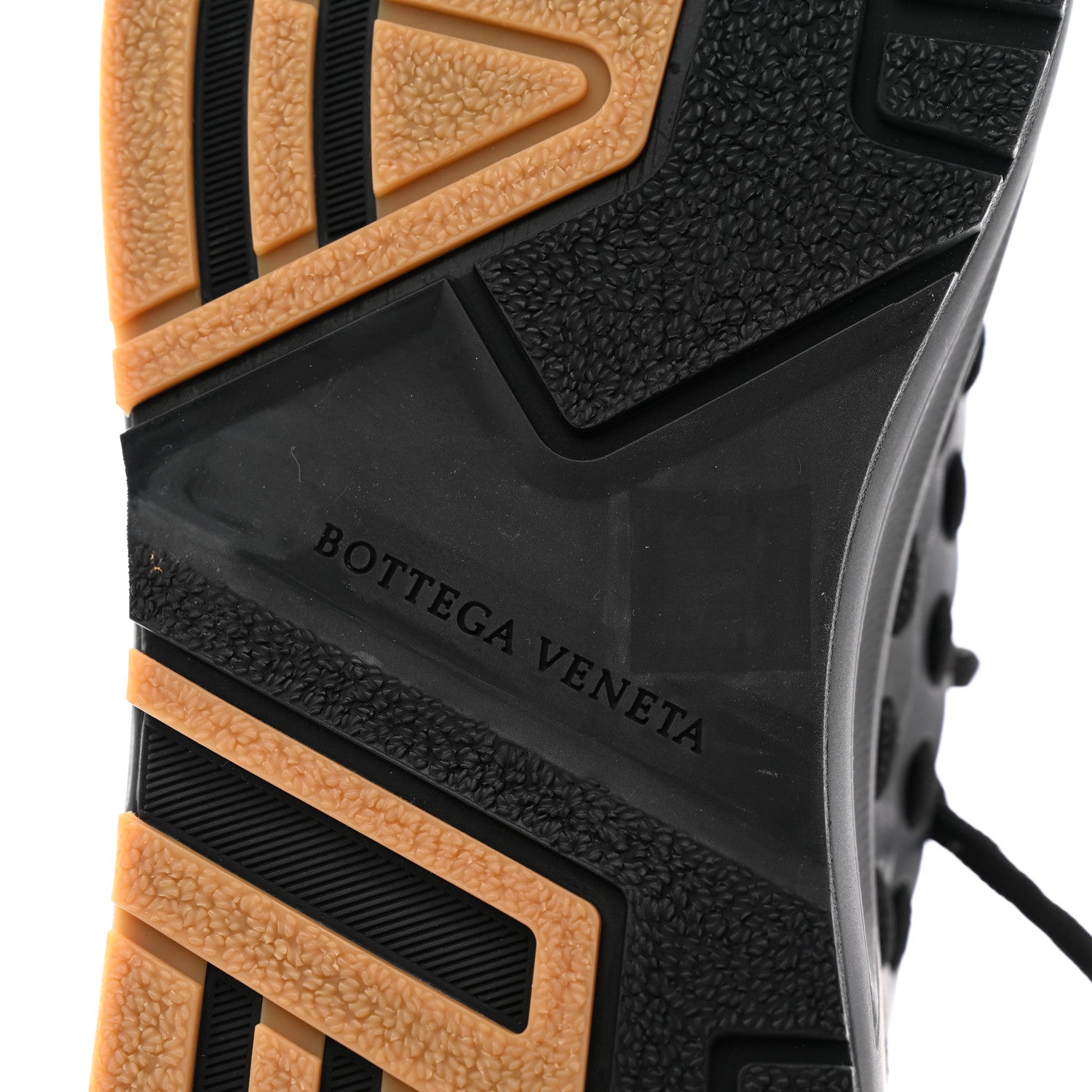 Bottega Veneta Calfskin Rubber Storm Larry Sneakers 40 Black 11 of 13
